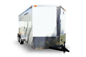 Diamond Cargo 7x14 Tandem Axle - Ramp Door