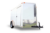 Diamond Cargo 6x10 Single Axle - Barn Doors